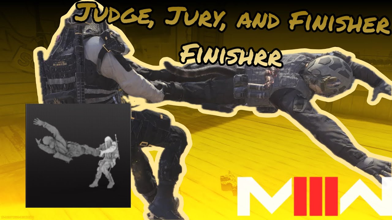 Judge, Jury, and Finisher Finishing Move (SEASON 5 BATTLE PASS) | Modern Warfare 3 | Season 5