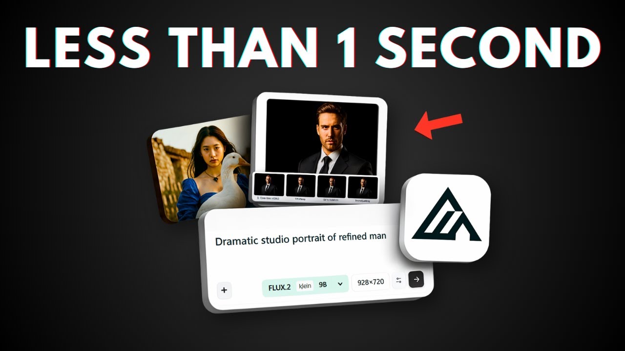 How to Generate Images in SECONDS with Flux.2 [Klein] AI