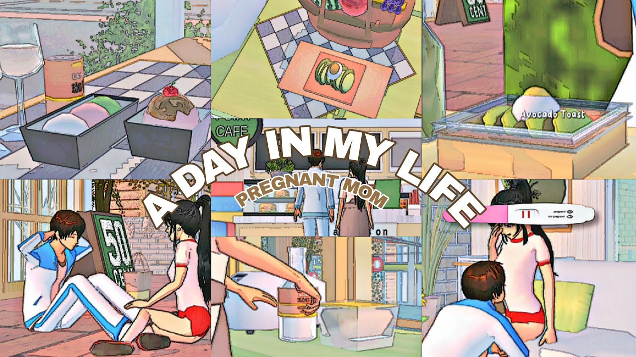 A DAY IN MY LIFE JADI IBU HAMIL PART 1 || SAKURA SCHOOL SIMULATOR