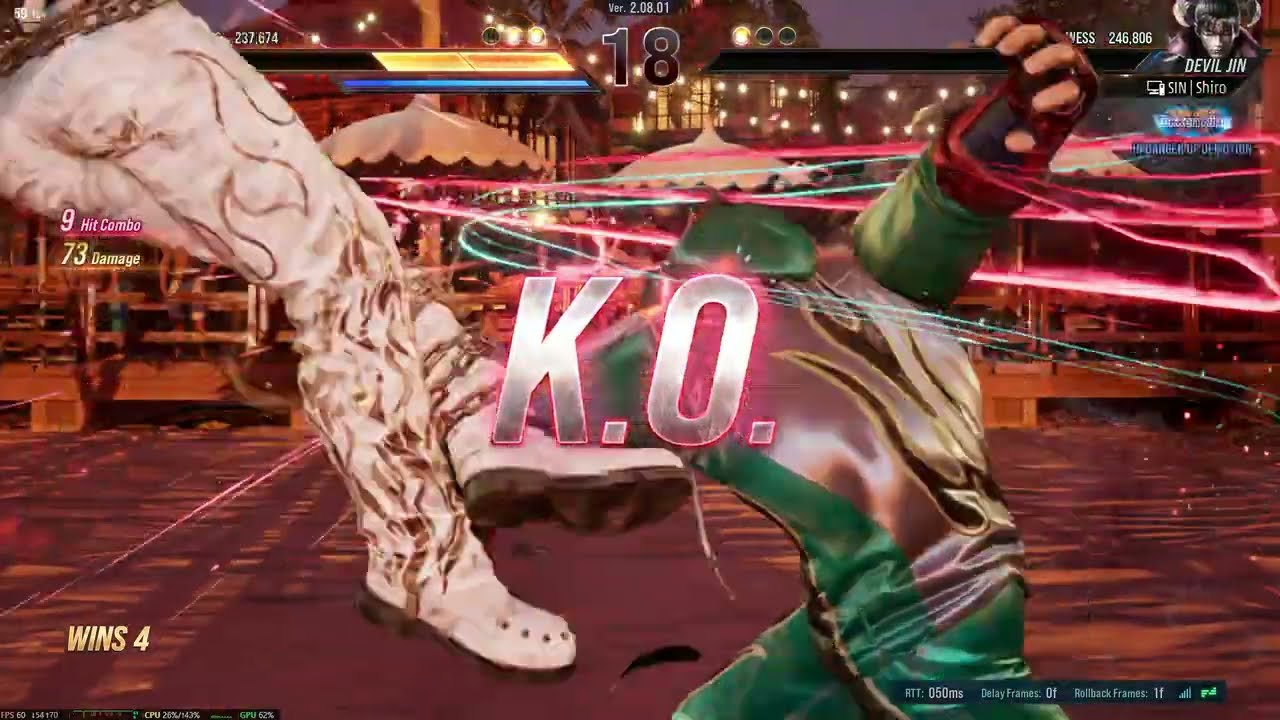 JIN vs DEVIL JIN | Tekken 8 Rank Season 2 ( ULTRA GRAPHICS )