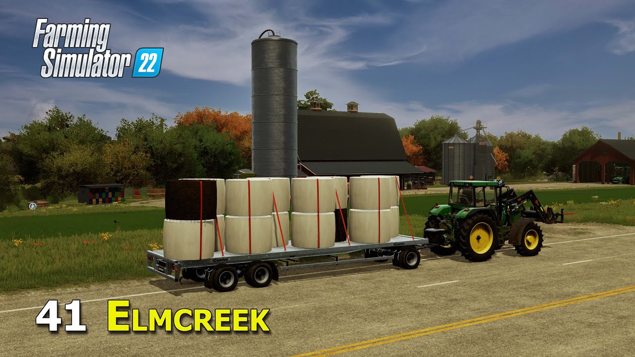 Better Contracts and Follow Me Mod make easy money in Farming Simulator 22 - Elmcreek - Episode 41