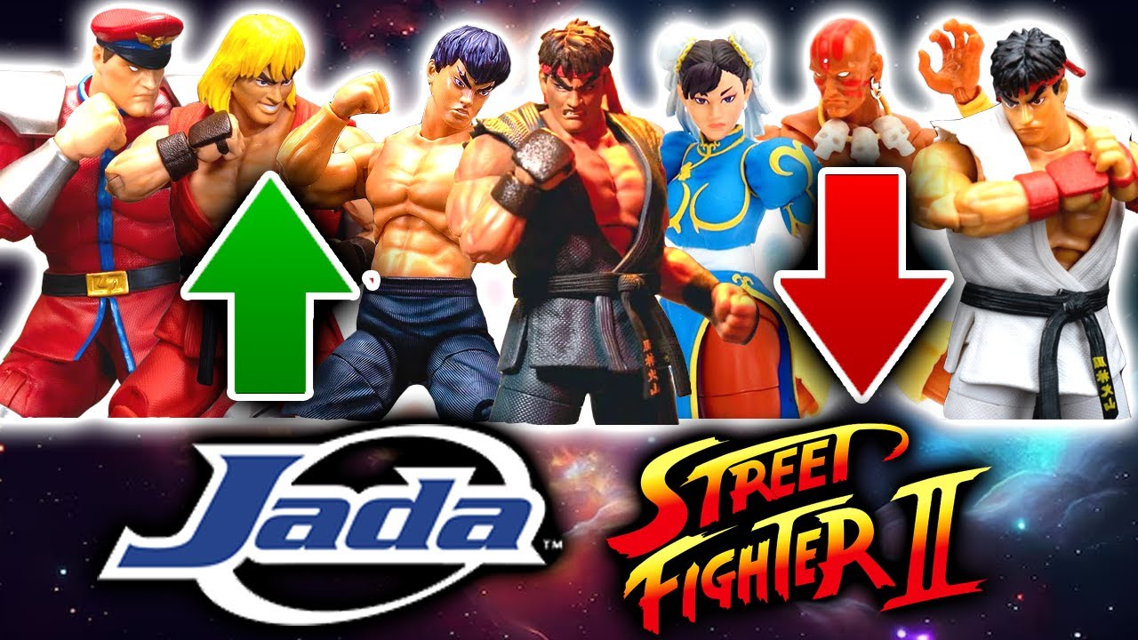 TOP JADA TOYS STREET FIGHTER FIGURES SO FAR…..