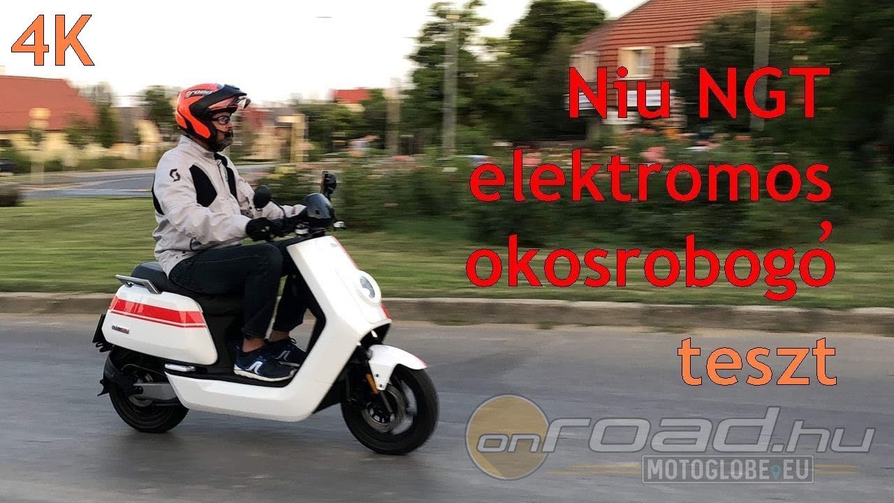 Niu NGT elektromos okosrobogó teszt - Onroad.hu