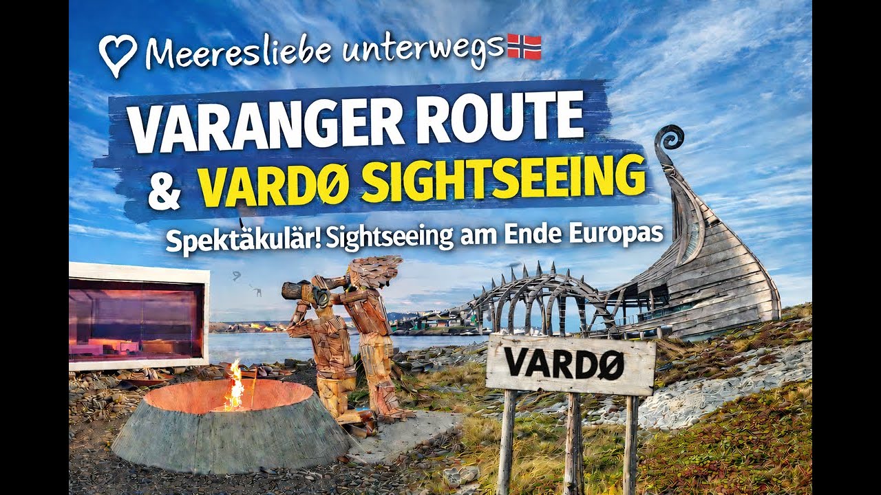 Nordkap Tour 2025 #3 über die Varanger Landschaftsroute E75 nach Vardø 