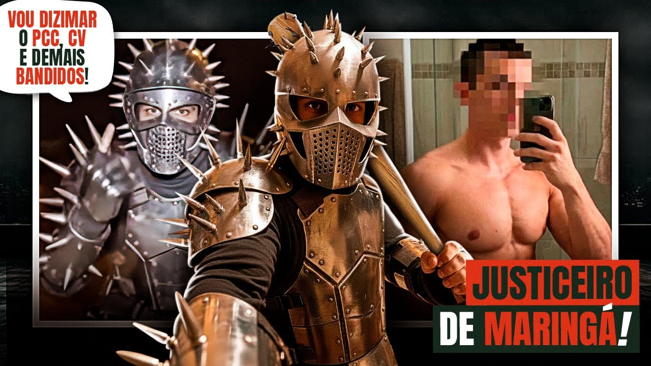 SURGIU UM JUSTICEIRO EM MARINGÁ — QUEM É O TAL DARK AÇO?