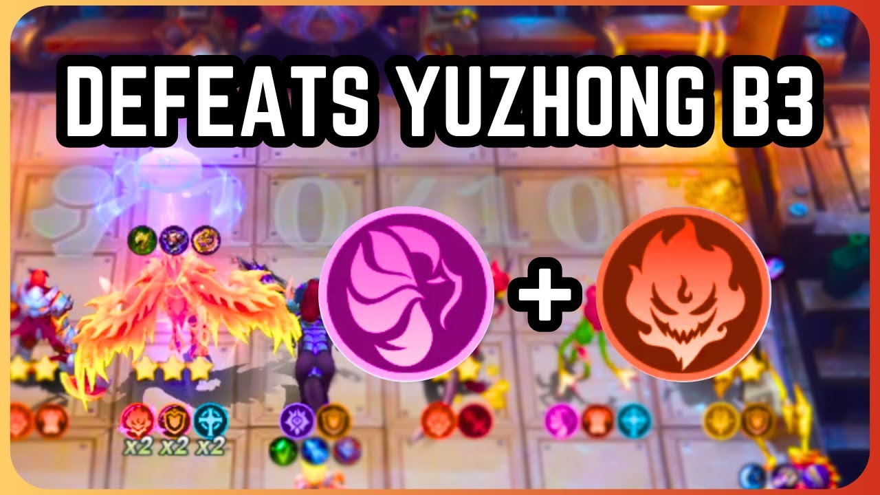 THIS COMBO DEFEATS 3 STAR YUZHONG??? | Commander Kagura | Magic Chess GO GO MCGG