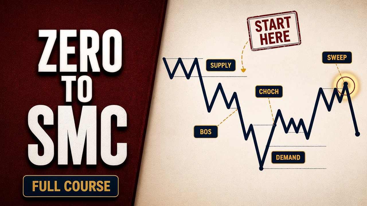 Become A Smart Money Trader In Exactly 3H (Full SMC Course)