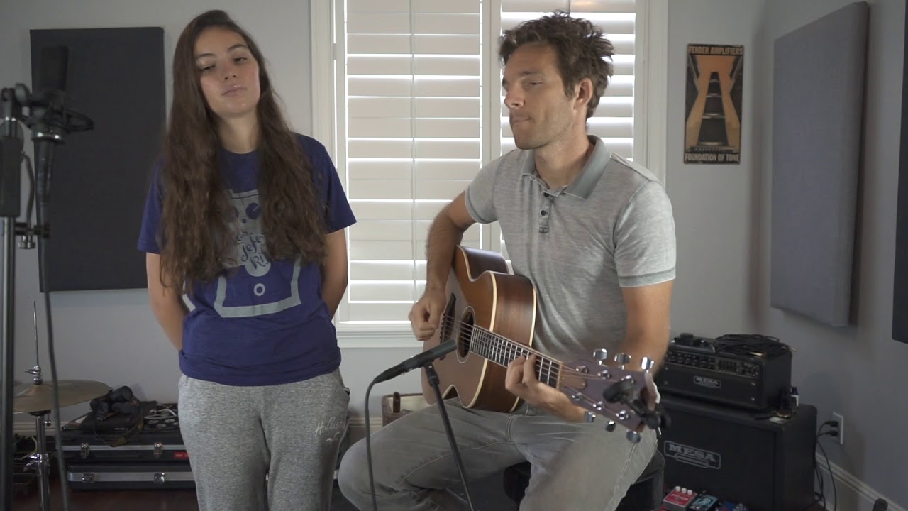Don't Panic - Coldplay Acoustic Cover - Andrea and Sean