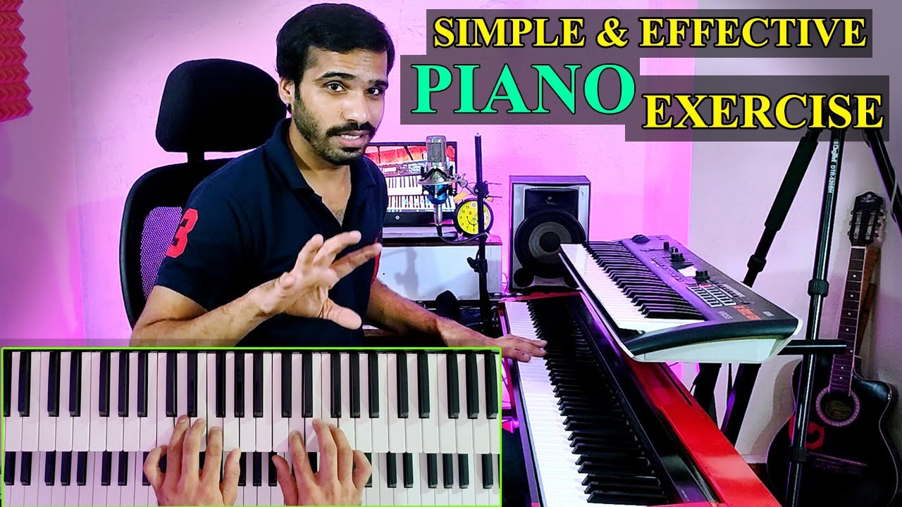 Piano Exercises For Beginners | This exercise will set your hands on FIRE