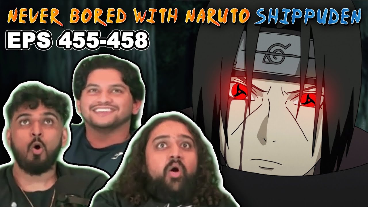 ITACHI VS OROCHIMARU! Naruto Shippuden REACTION! (455-458)