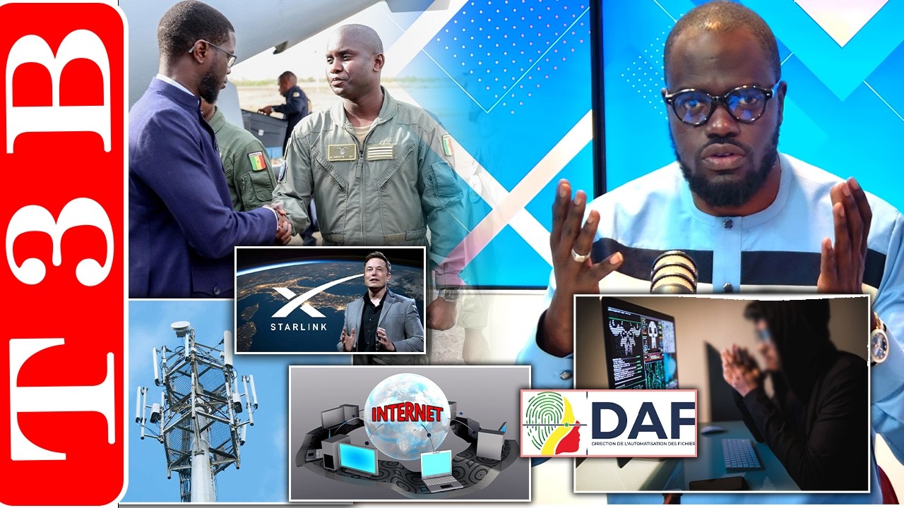 🛑DAF: mystères autour d'une cyberattaque, Starlink débarque au Sénégal...