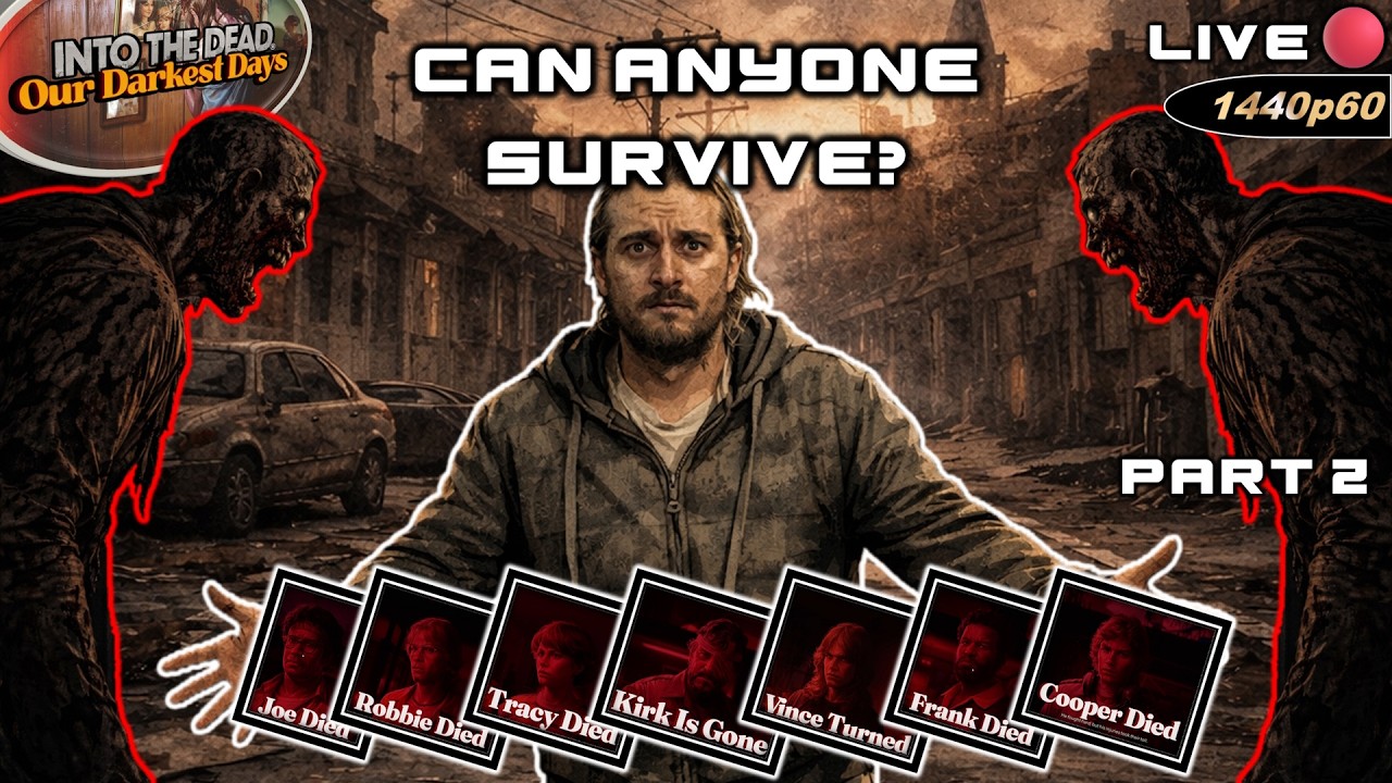 UNDEAD🧟‍♂️🔴Can Anyone Survive! | Into the Dead: Our Darkest Days 🧟‍♂️🔴 #intothedeadourdarkestdays