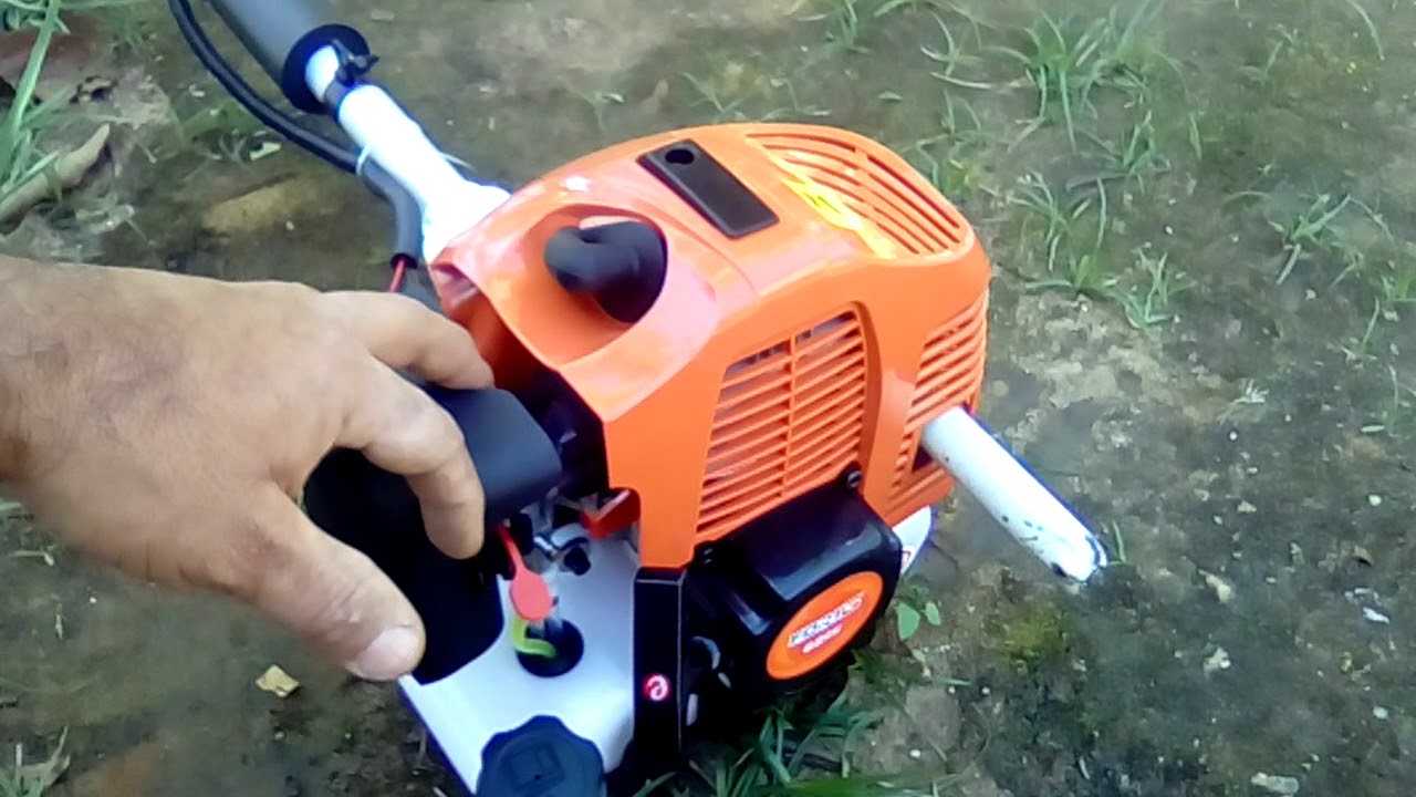 Roçadeira fortg 62cc  FG9120 com silenciador