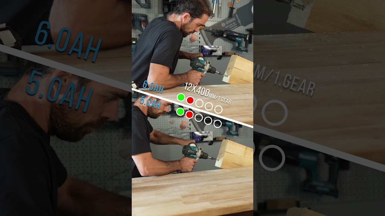 Découvrez la différence entre batterie 5Ah et 6Ah pour Makita DHP486 