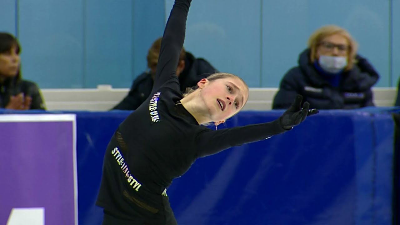 Алина Горбачева. Девушки. Произвольная программа. Контрольные прокаты по фигурному катанию 2022