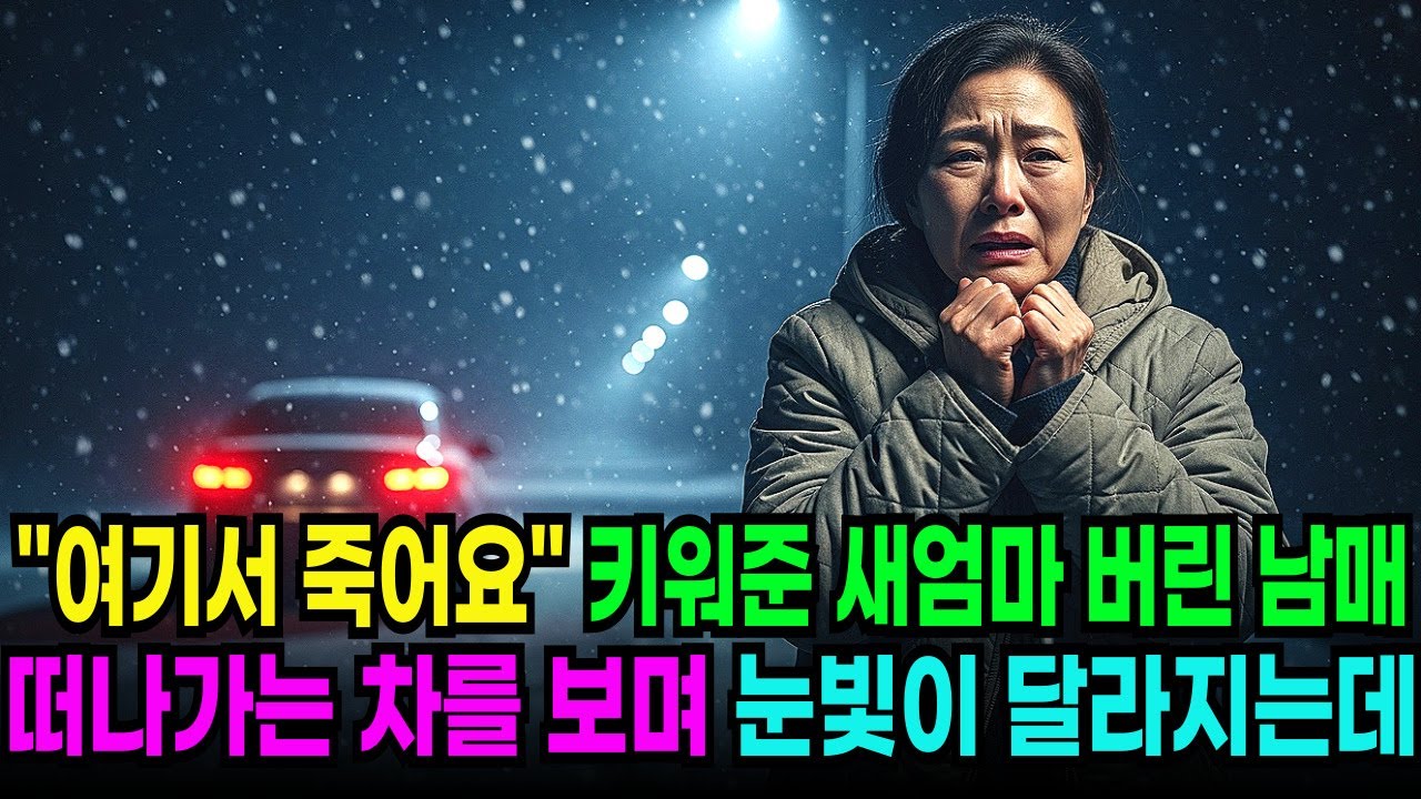 “엄마, 여기서 죽어요” 겨울밤 버려진 노모, 아들 차가 멀어지자 주머니에서 꺼낸 ‘이것’에 눈물흘리는데... | 시니어사연 | 노후사연 | 복수사연  | 사연라디오