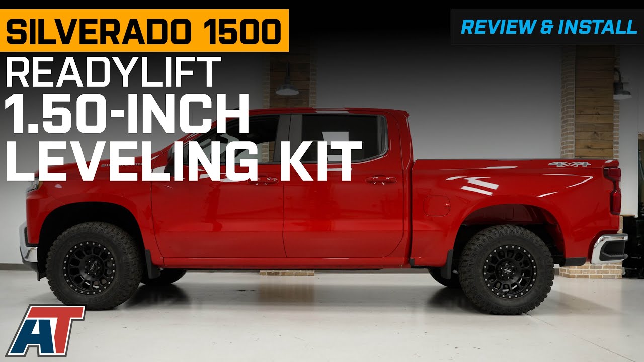 2019-2026 Silverado 1500 ReadyLIFT 1.50-Inch Front Leveling Kit Review & Install