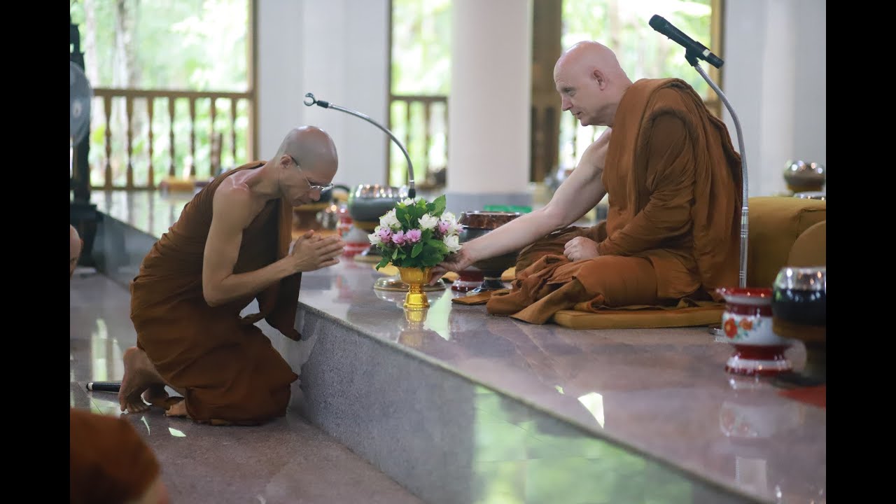 Pah Bah Ceremony with Ajahn Jayasaro