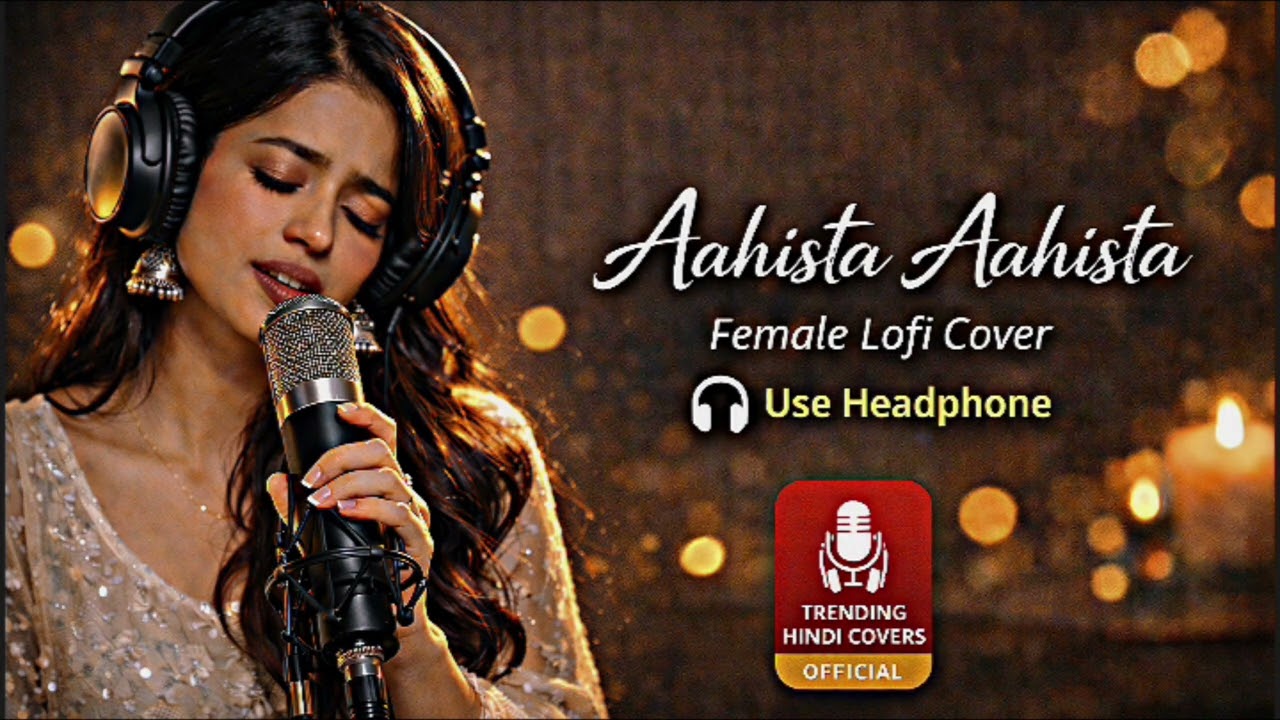 Aahista Aahista |( Female Lofi Cover) 🎧 Sad Heart Touching  Romantic Hindi Song