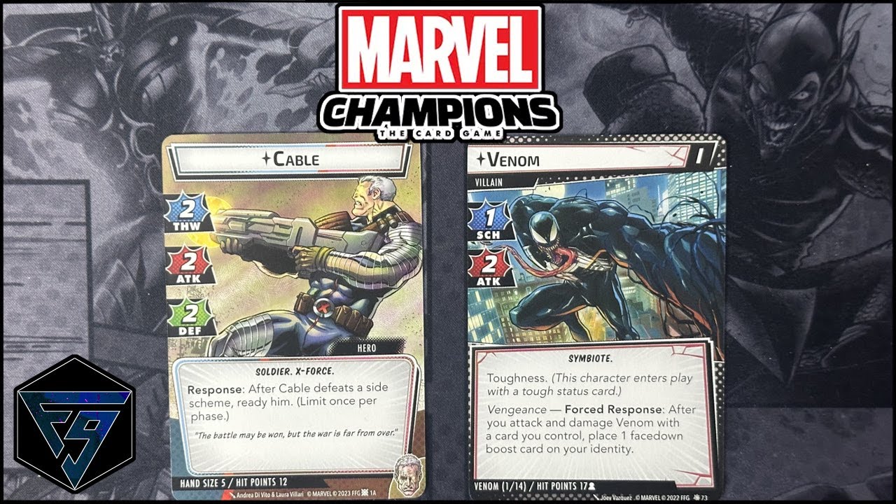 Чемпионы Marvel | Кейбл против Венома
