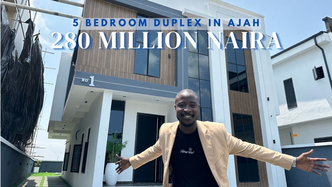 Space, Style and Stunning Views! Inside Ajah's grandest 5-bedroom duplex.