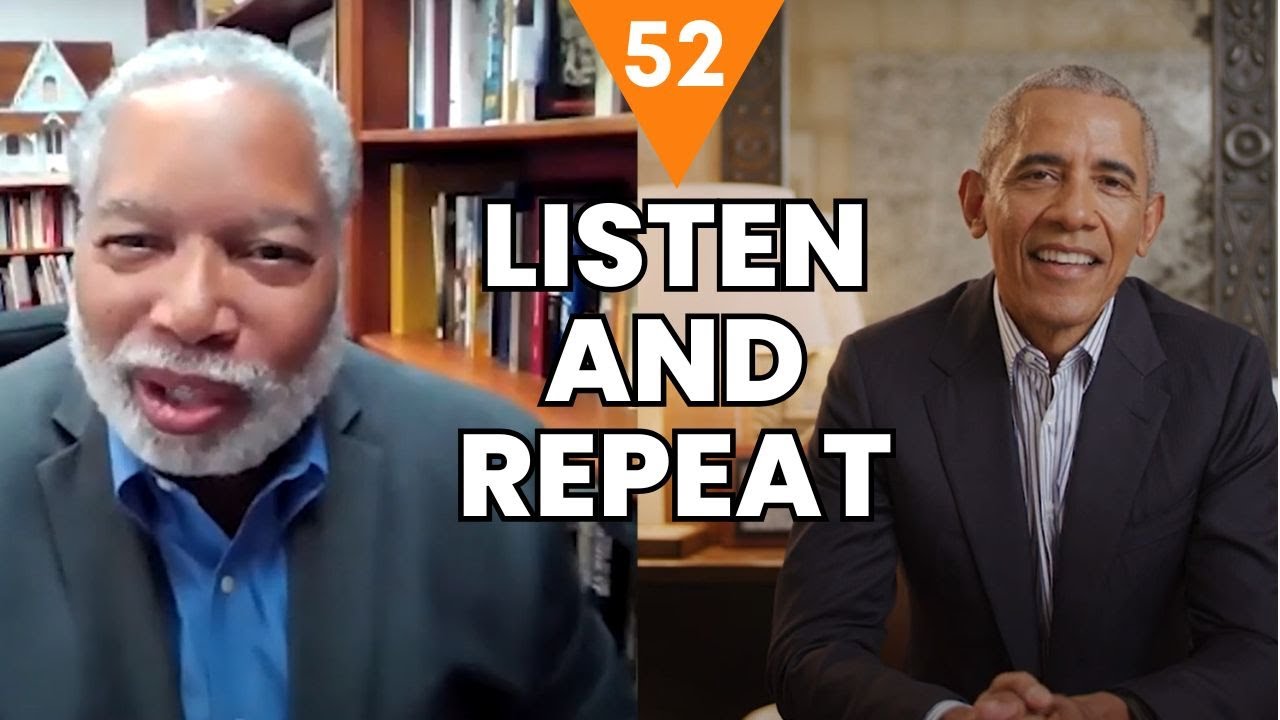 LISTEN AND REPEAT - Learn English through interviews - President Barack Obama on Libraries and Hope
