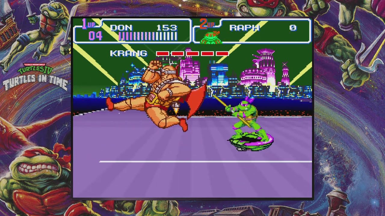 Teenage Mutant Ninja Turtles: The Cowabunga Collection (TMNT IV: Turtles in Time) [Scene 8]