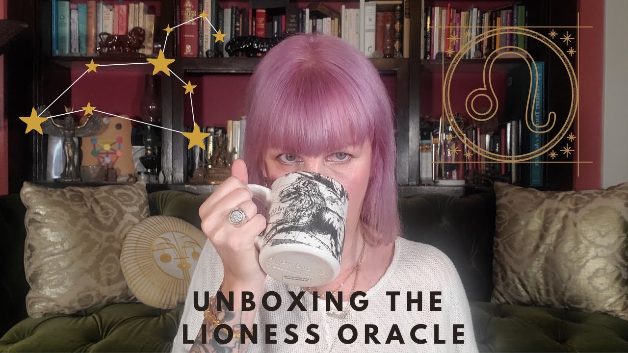 Leo Szn Unboxing the Lioness Oracle Tarot Deck with Naha
