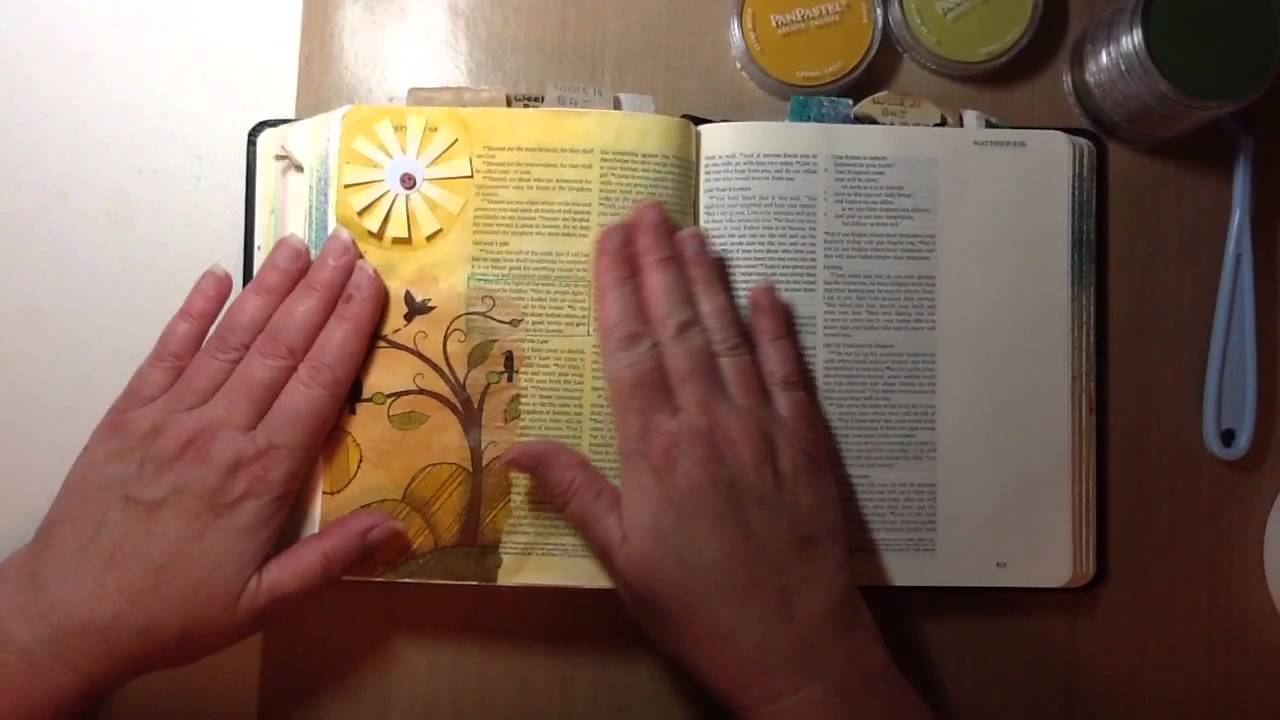Bible Art Journaling: Proverbs and Matthew