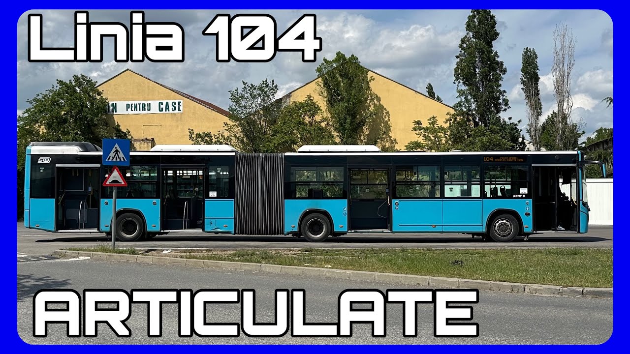 AUTOBUZE ARTICULATE OTOKAR C18 PE LINIA 104