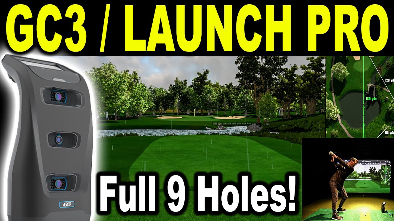 Foresight Sports GC3 Golf Simulator - Playing 9 Holes on FSX 2020 ⛳🏌