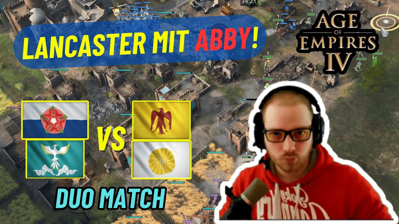 Lancaster Abby Early Aggression I Duo Ranked I Age of Empires 4