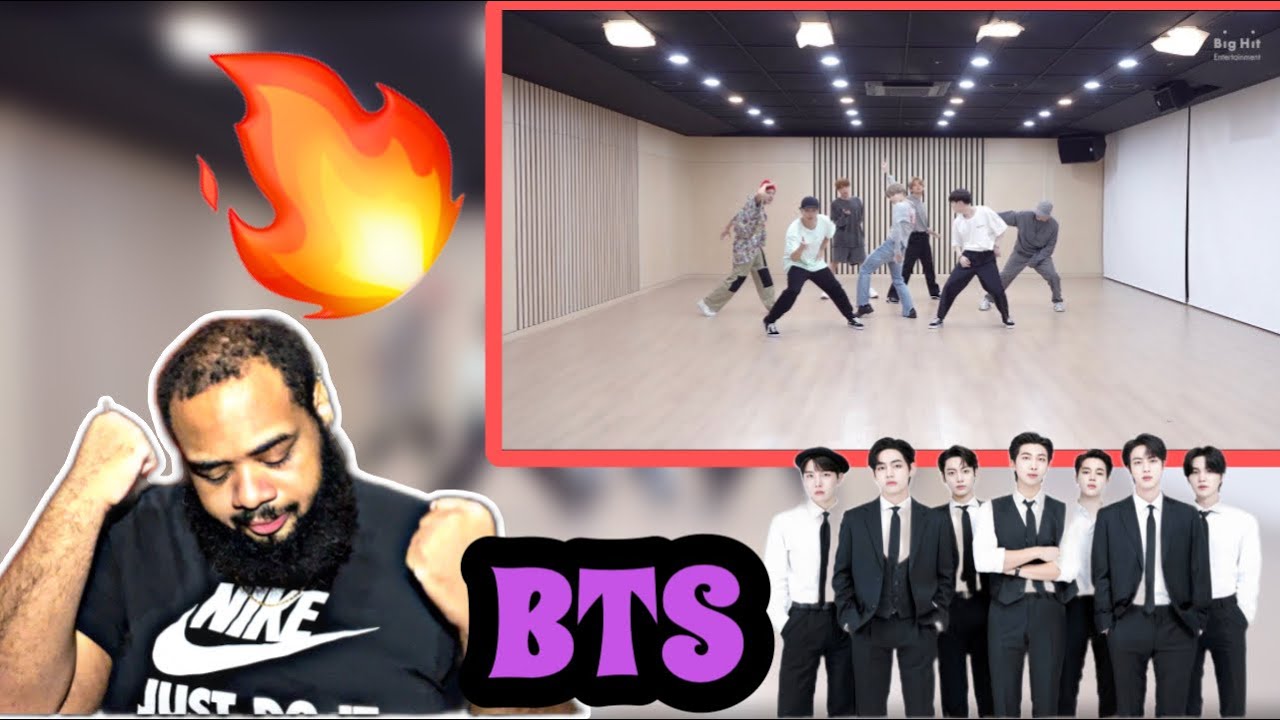 [CHOREOGRAPHY] BTS (방탄소년단) 'Dynamite' Dance Practice | AMERICAN REACTION