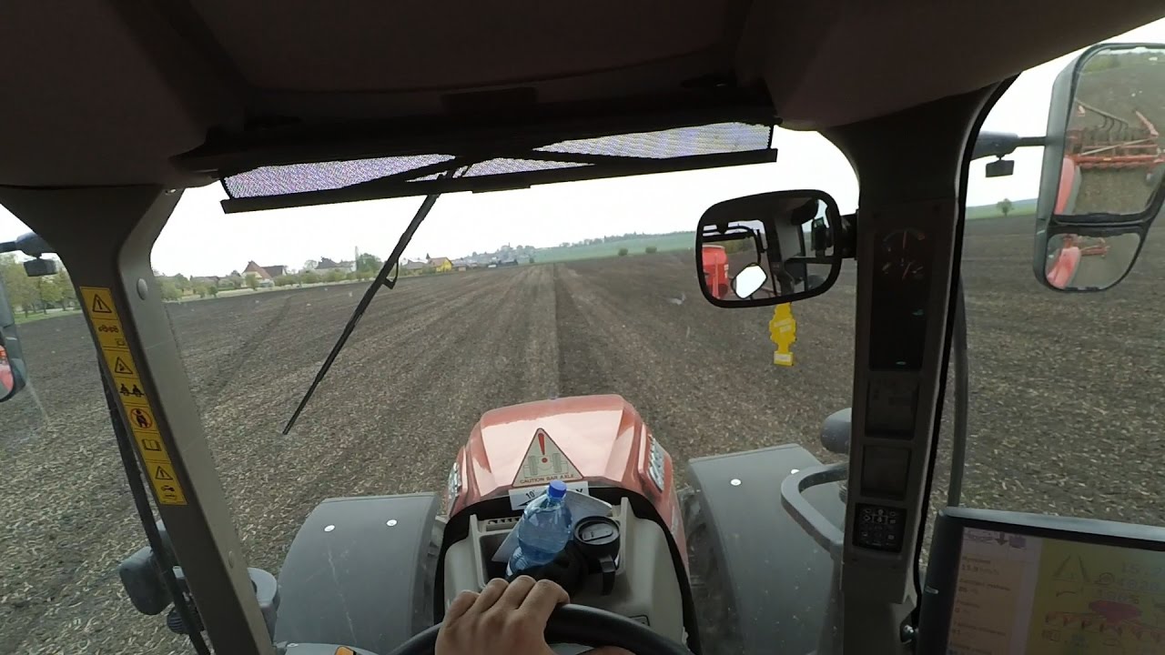 CASE IH OPTUM 300 CVX | FIRST PERSON VIEW | SOYA SEEDING