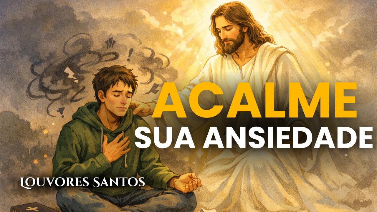 Louvores Para Acalmar a Ansiedade e o Medo | 20 Min com Deus