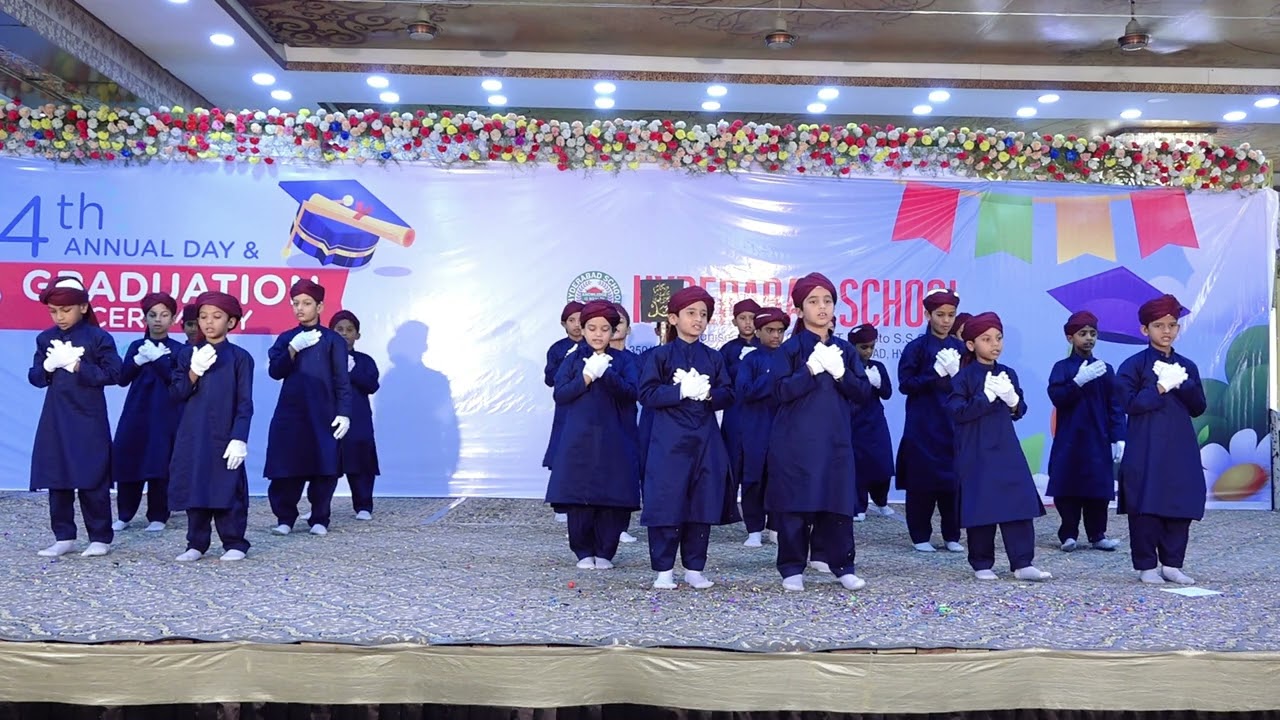 Hum Deene Mohammed ke Grade 2 & 3 Boys performed @ANNUAL DAY CELEBRATION 2024