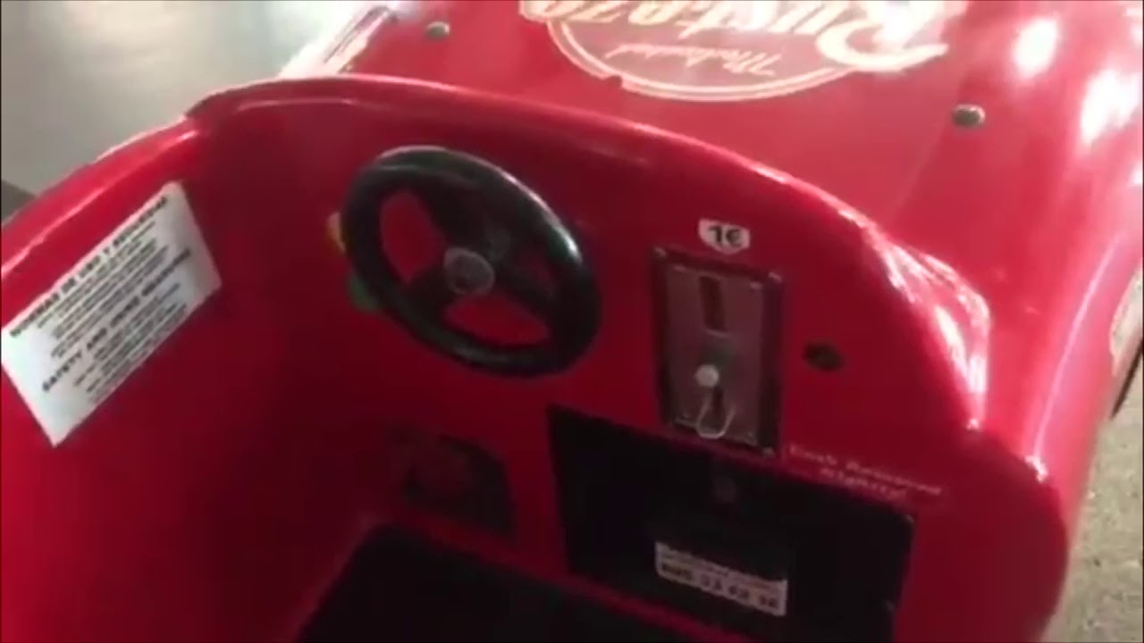 Lightning McQueen kiddie ride