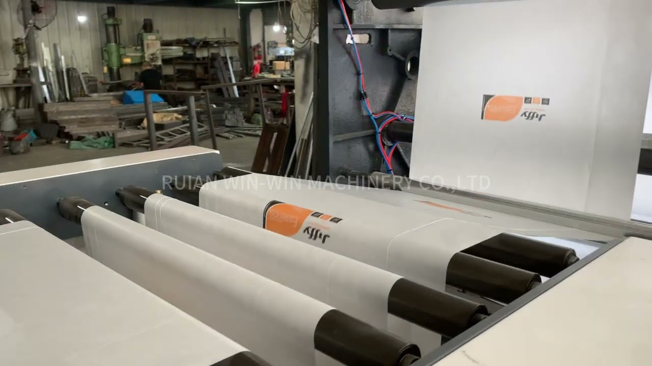 🚀 M&aacute;quina de Corte Transversal para Impresi&oacute;n en 2 Colores | Funcionamiento y Precisi&oacute;n