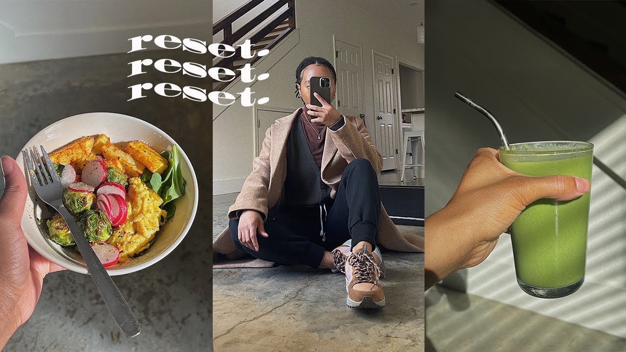 day in my life // getting back on track. 🧘🏽‍♀️