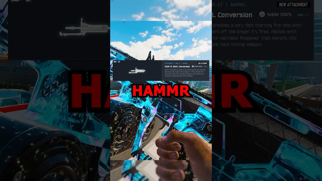 Новый комплект для переоборудования MXR-17 ANVL 😍 (Лучшая комплектация для класса MXR 17) BO7