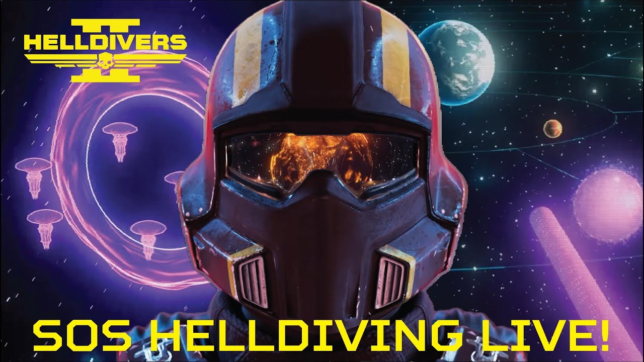 🔴LIVE - ANSWERING HELLDIVERS 2 SOS CALLS!