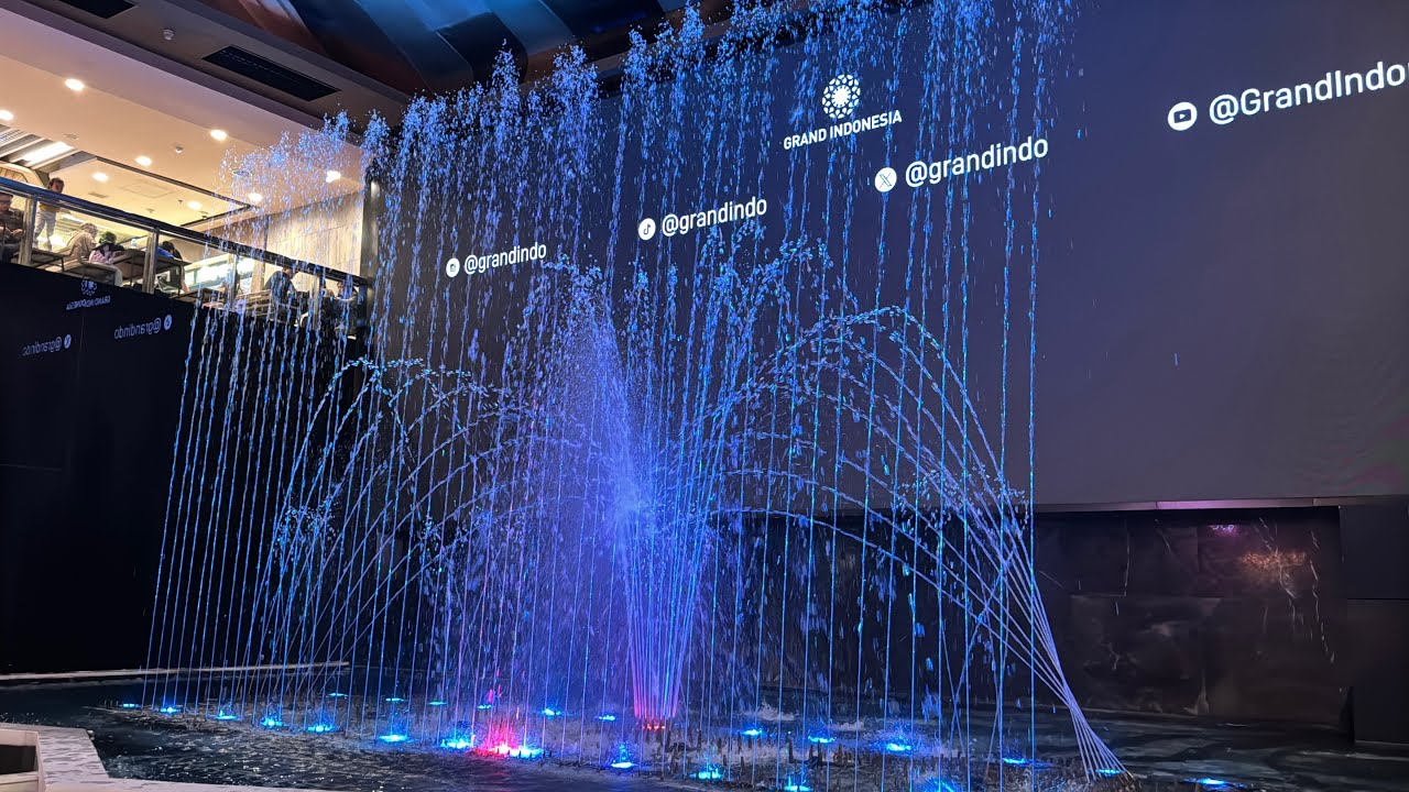 Grand Indonesia Fountain Show | Air Mancur Menari Grand Indonesia | January 2026