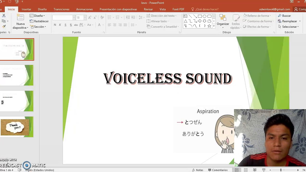 voiceless sound