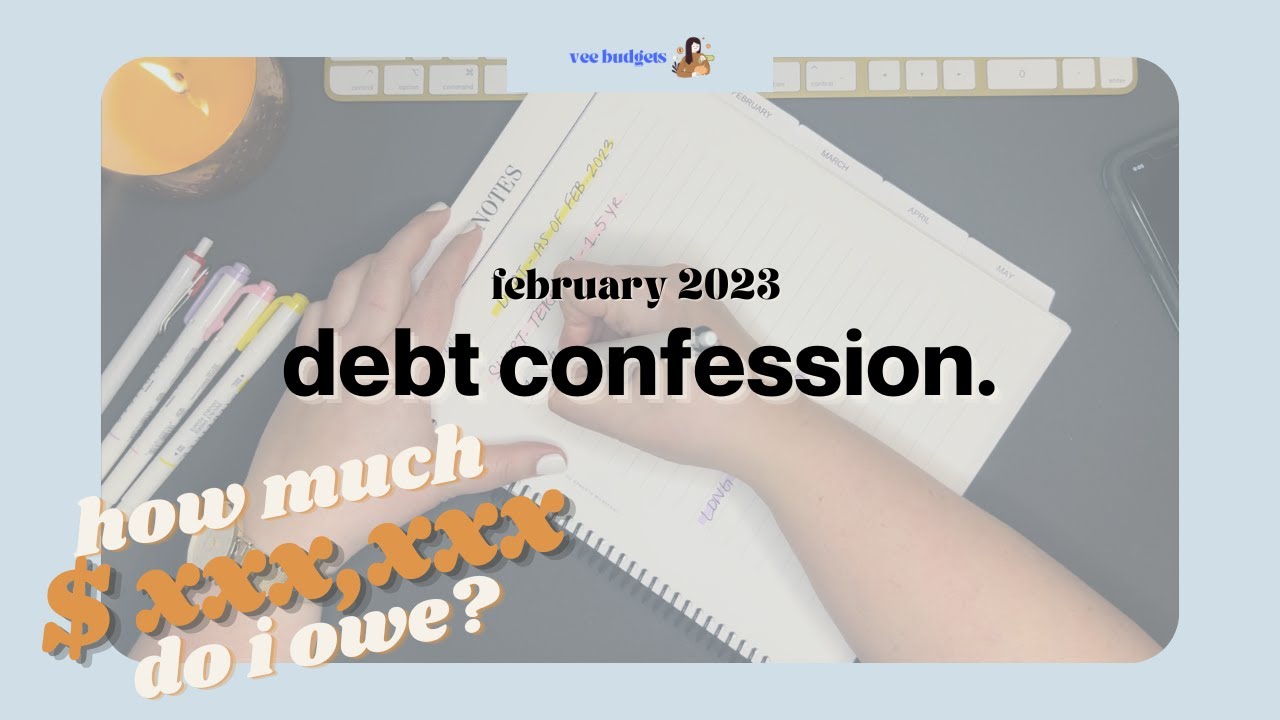 Debt Confession | 2023 Debt Payoff Journey | How much do I owe?