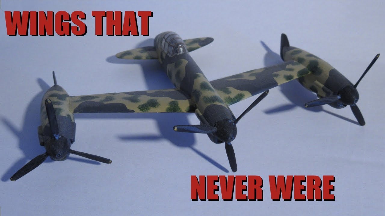 Wings that never were (kitbashed alternate history planes)
