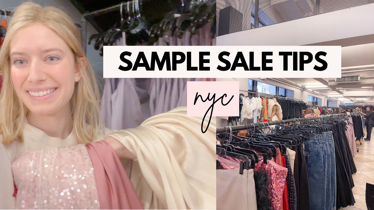 SAMPLE SALE Tips! Come with me to the Reformation Sample Sale in NYC!