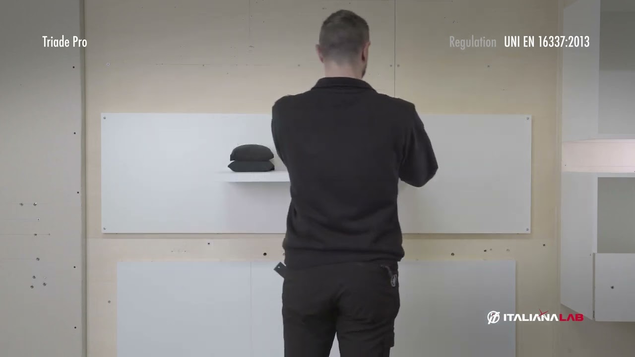 Wood shelving system tests - ItalianaLab
