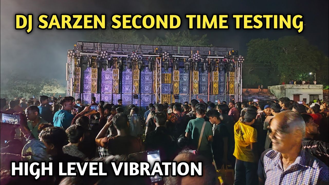 Dj Sarzen Testing || Second Round || Pattamundei Durga Mata Visarjan Kendrapada Odisha