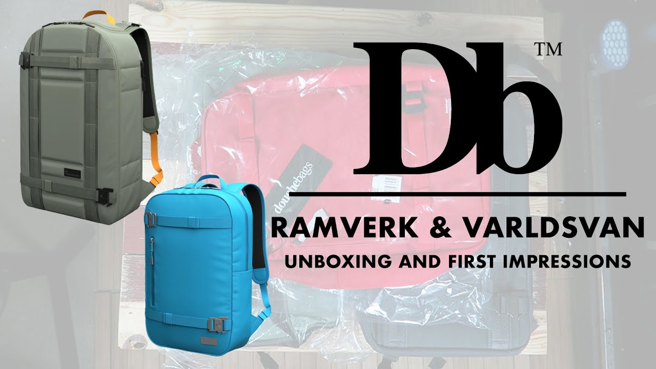 Db (Douchebags) Ramverk & Världsvan (Scholar) | Unboxing and First Impression