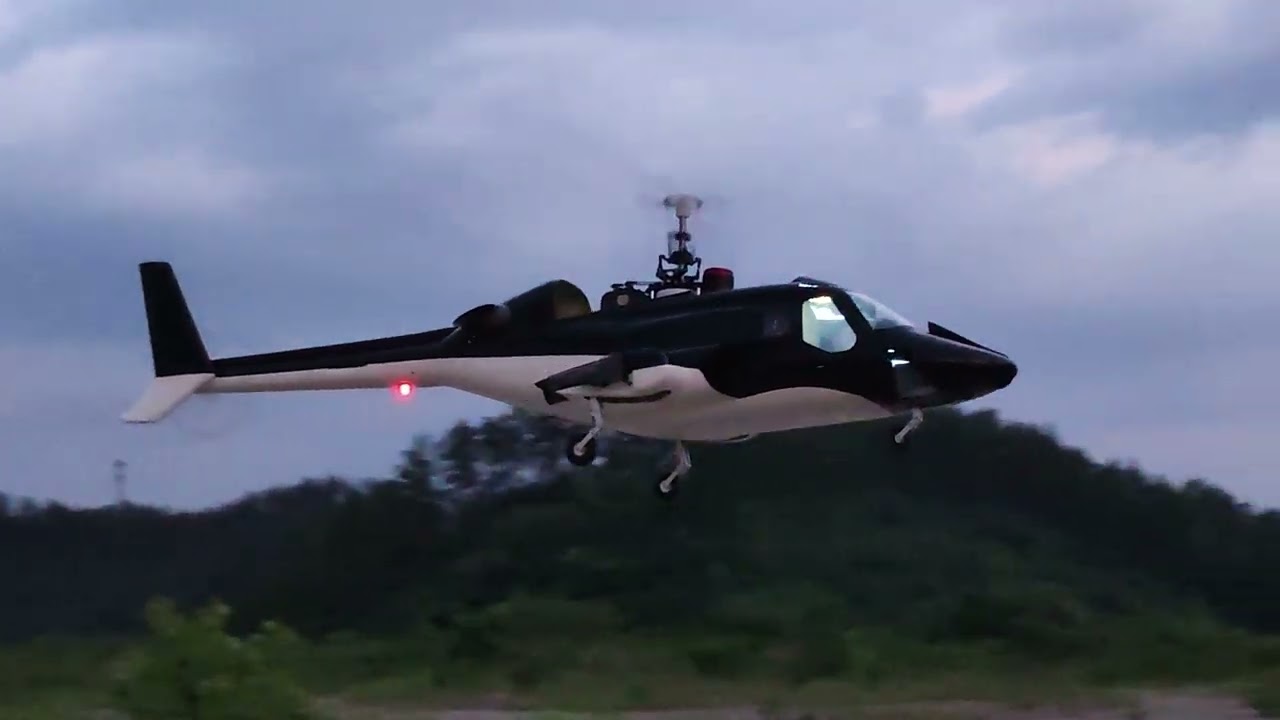 Roban Model 800 size Airwolf - full assembly 11/13 Test flights